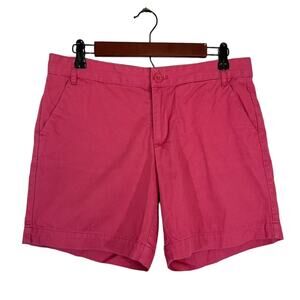 American Living Shorts Salmon Pink 100% Cotton Pockets Casual Size 6